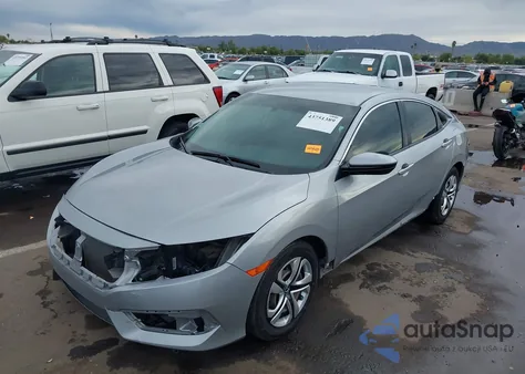 2017 Honda Civic Lx from USA, damaged, VIN 19XFC2F55HE021459